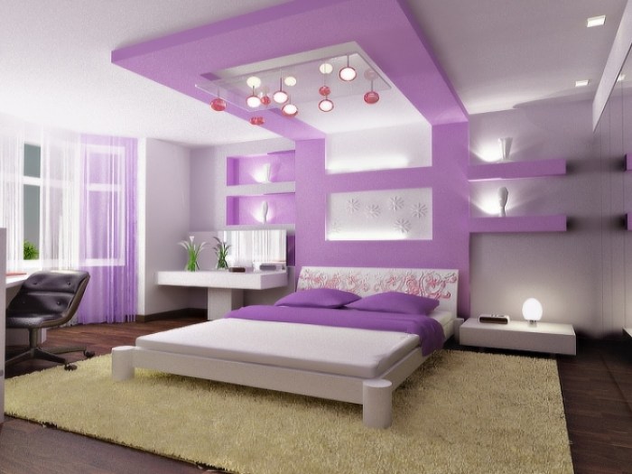 Bedroom ceiling interior design