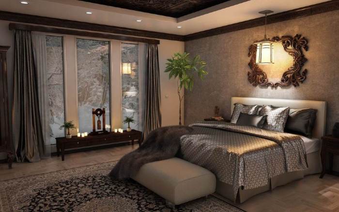 Bedroom interior design for couples