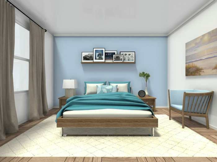 Bedroom interior inside