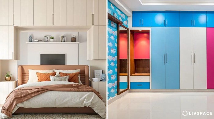 Bedroom interior cupboard design in chennai