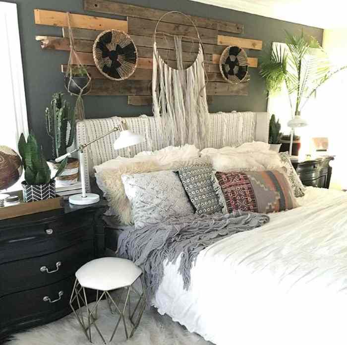 Bedroom bohemian aesthetic decor homesfornh