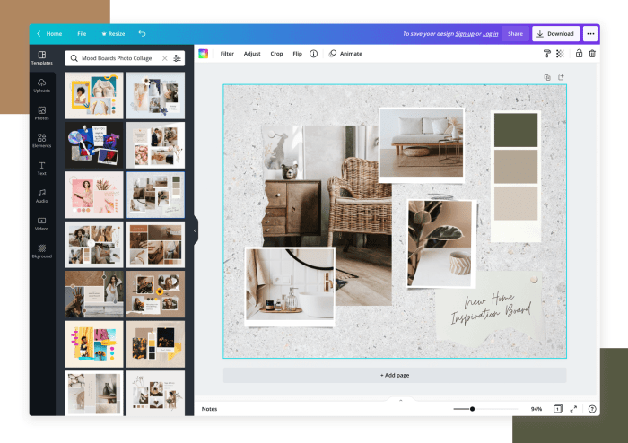 Best app for creating interior design board